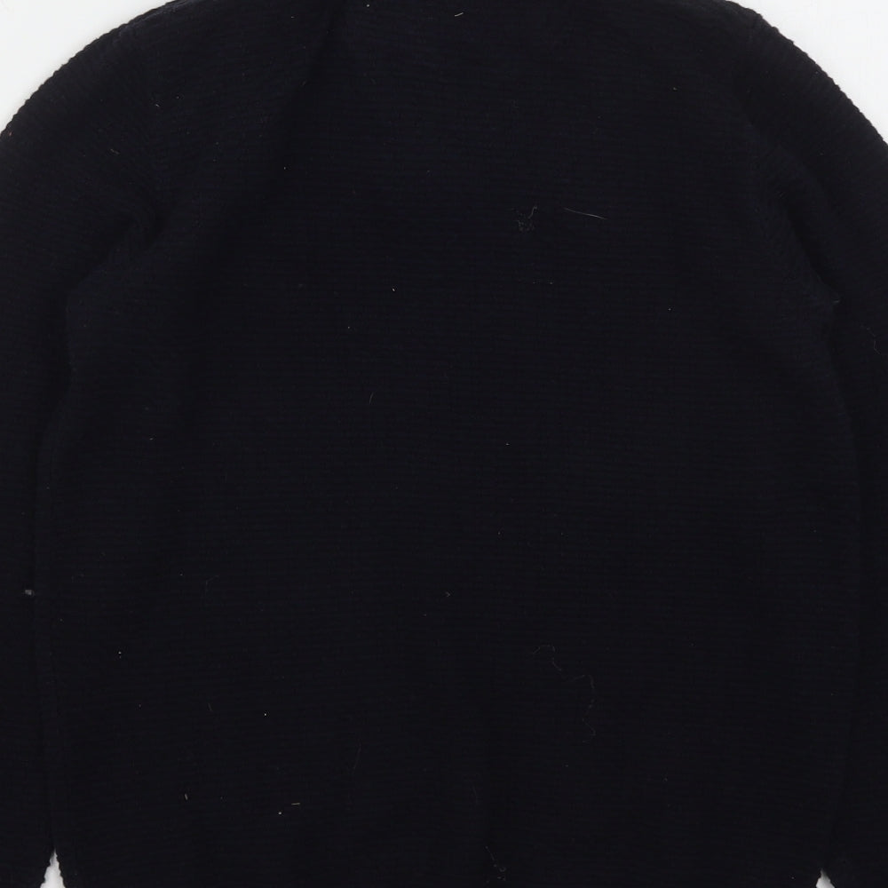 NEXT Boys Blue Collared  Cotton Pullover Jumper Size 11 Years