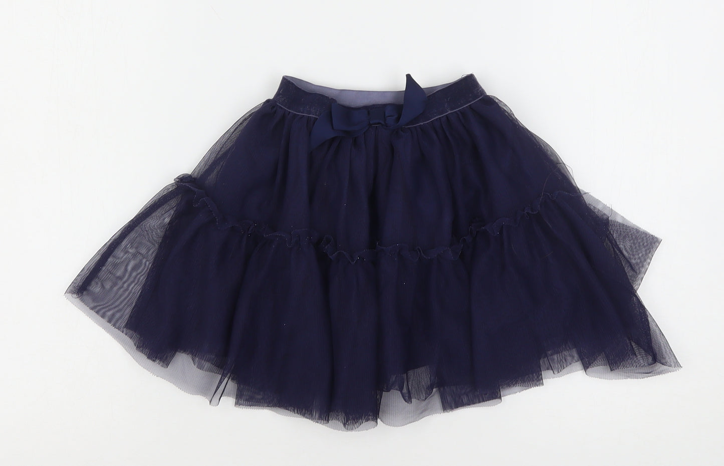 H&M Girls Blue  Polyester Tutu Skirt Size 5-6 Years  Regular