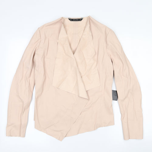 Zara Womens Pink   Jacket  Size M  Tie
