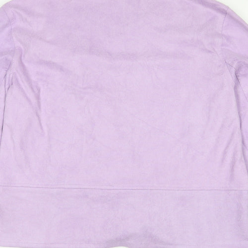 First Avenue Womens Purple   Jacket  Size M