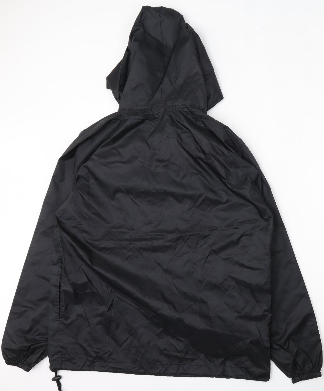 Kag in a Bag Mens Black   Anorak Jacket Size M  Zip
