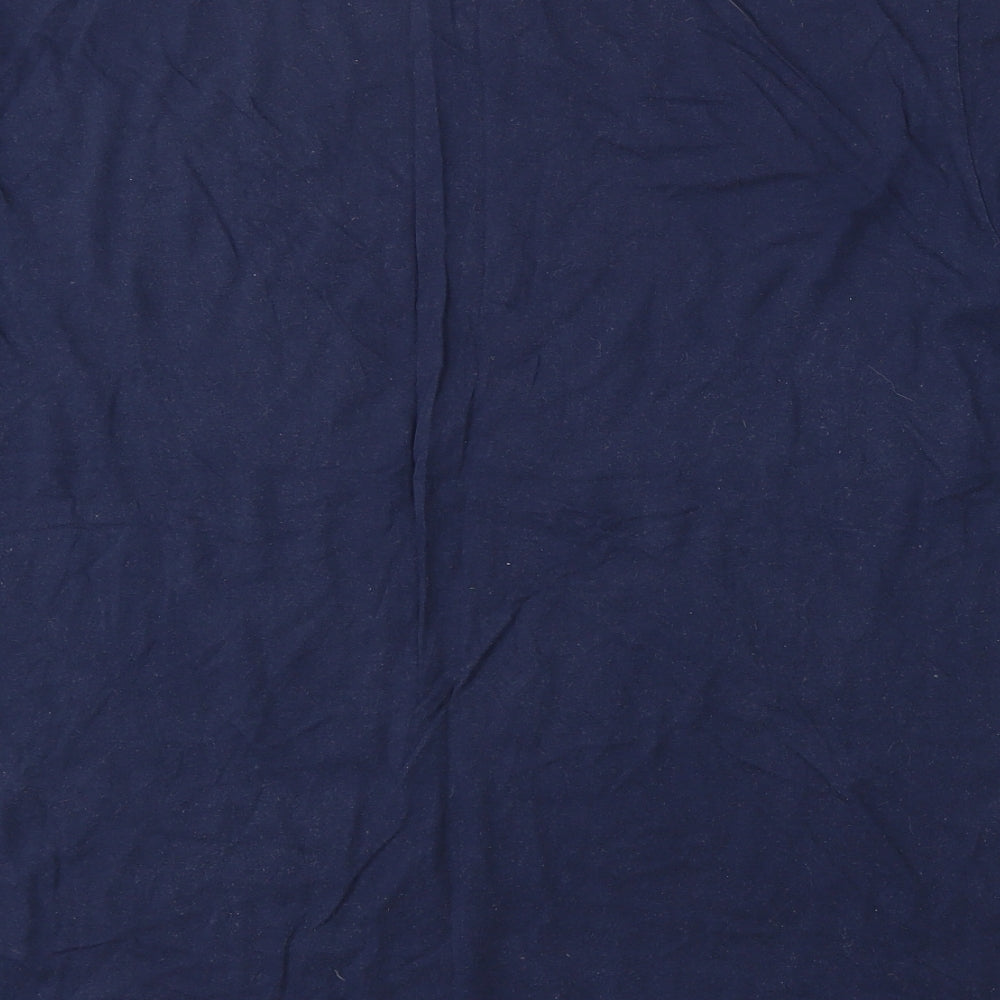 Teepublic Mens Blue  Cotton  T-Shirt Size XL Round Neck  - Painter print