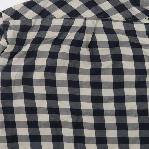 Regatta Mens Multicoloured Plaid Cotton  Button-Up Size L Collared Button