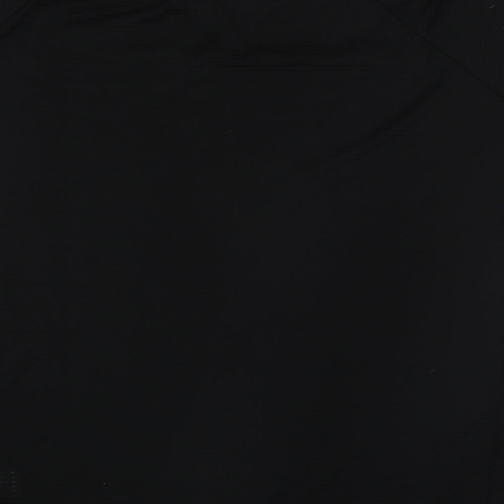 Primark Womens Black  Polyester Pullover T-Shirt Size 18 Round Neck