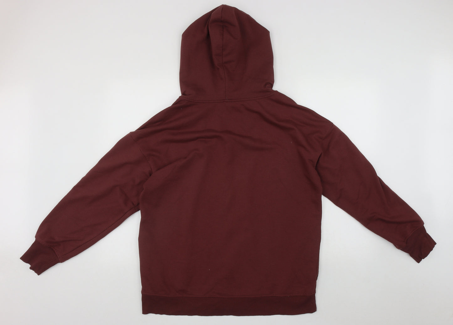 River Island Mens Brown  Polyester Full Zip Hoodie Size M