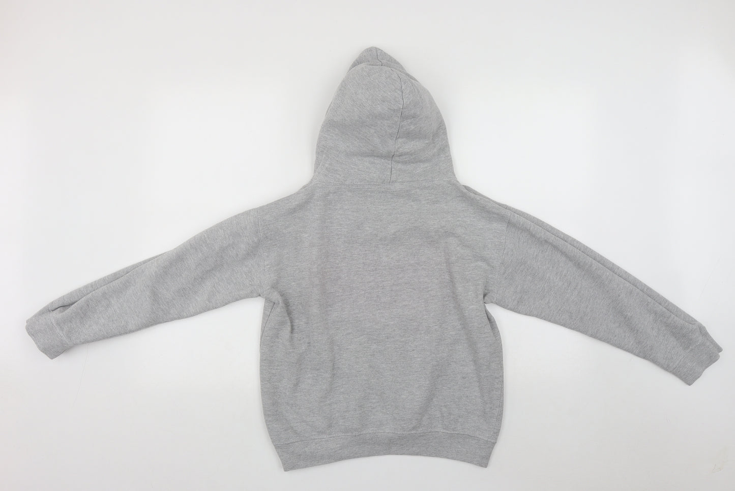 Stranger Things Mens Grey  Polyester Pullover Hoodie Size S