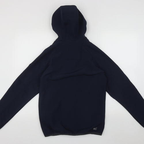 Regatta Mens Blue  Polyester Full Zip Hoodie Size S