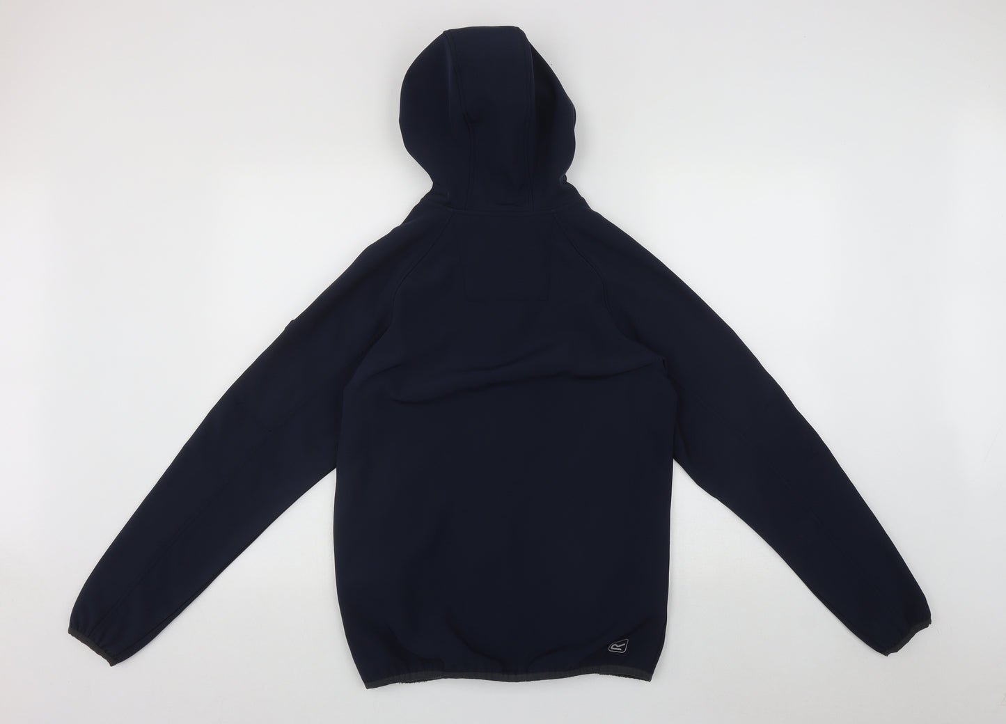 Regatta Mens Blue  Polyester Full Zip Hoodie Size S