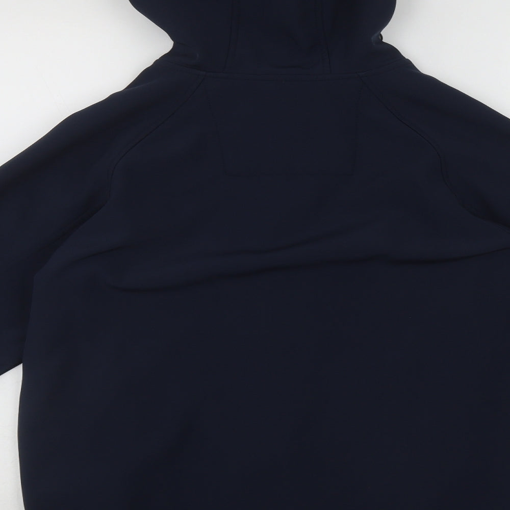 Regatta Mens Blue  Polyester Full Zip Hoodie Size S