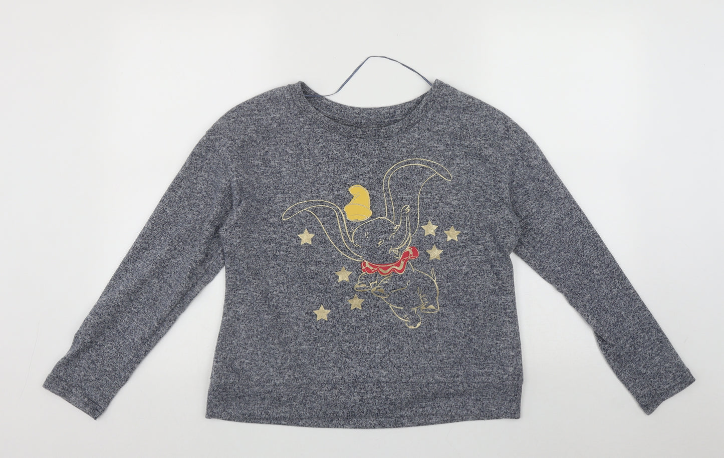 Disney Womens Blue Round Neck  Polyester Pullover Jumper Size S   - Disney Dumbo