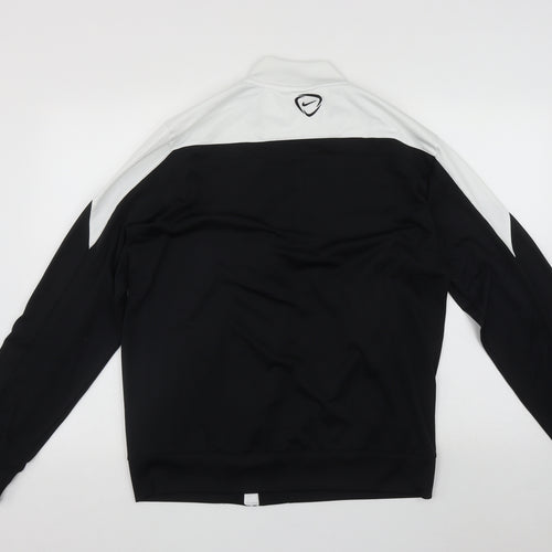 Nike Mens Black  Polyester Full Zip Sweatshirt Size L   - Strikes FC