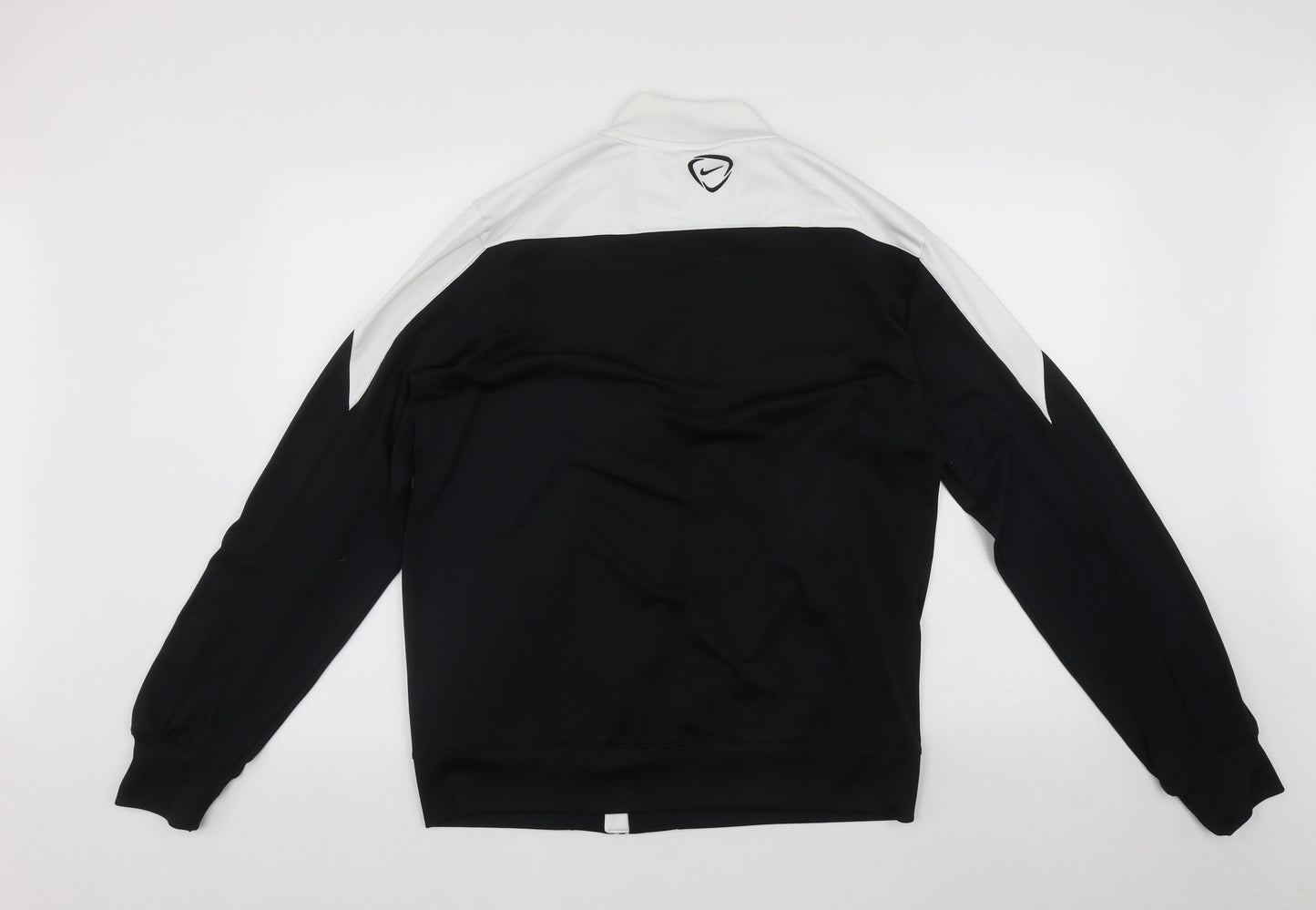 Nike Mens Black  Polyester Full Zip Sweatshirt Size L   - Strikes FC