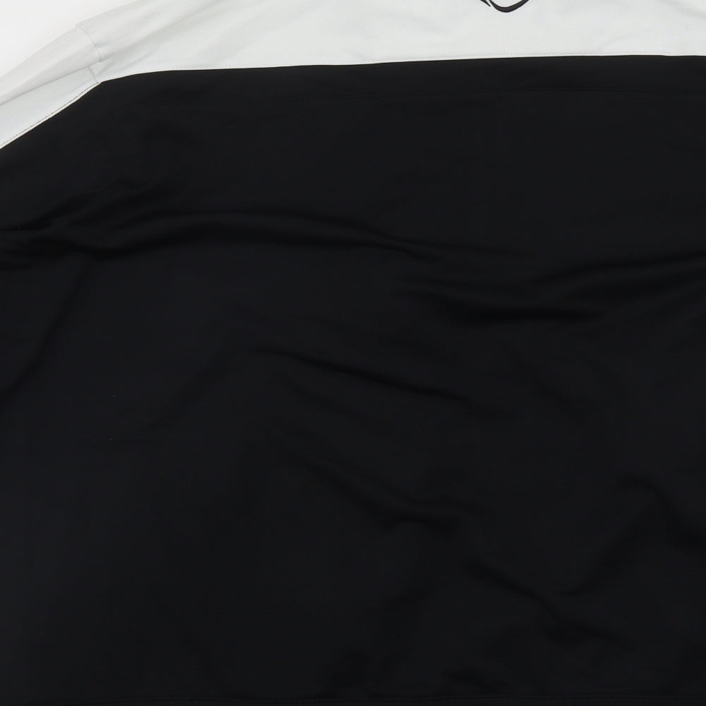 Nike Mens Black  Polyester Full Zip Sweatshirt Size L   - Strikes FC