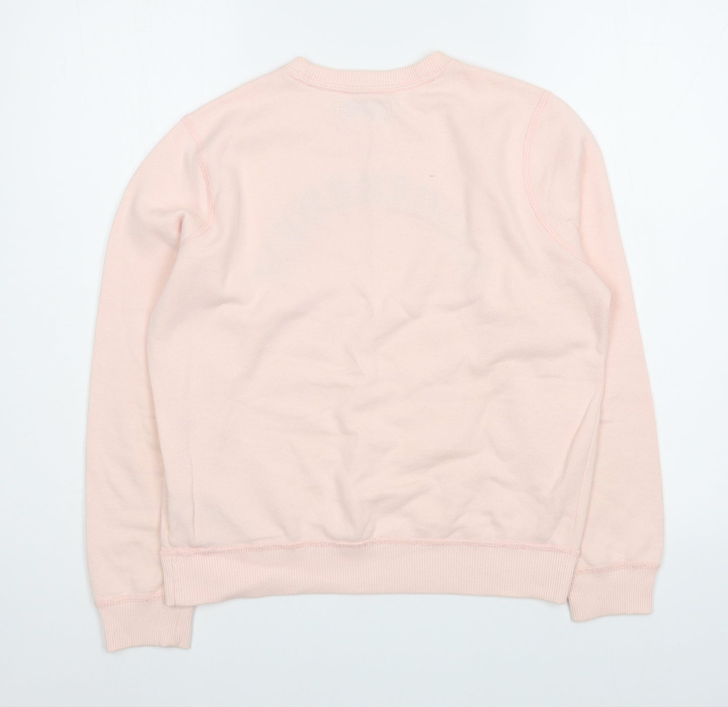 Abercrombie & Fitch Girls Pink  Cotton Pullover Sweatshirt Size 11-12 Years  Pullover