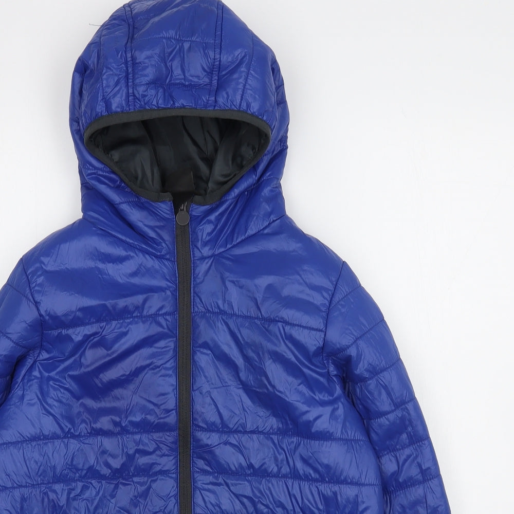 Regatta Boys Blue   Puffer Jacket Coat Size 11-12 Years  Zip