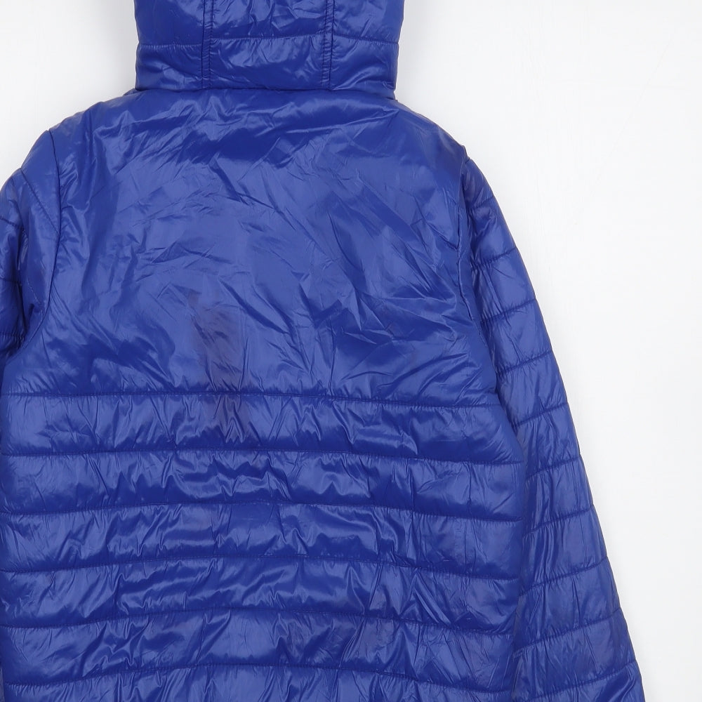 Regatta Boys Blue   Puffer Jacket Coat Size 11-12 Years  Zip