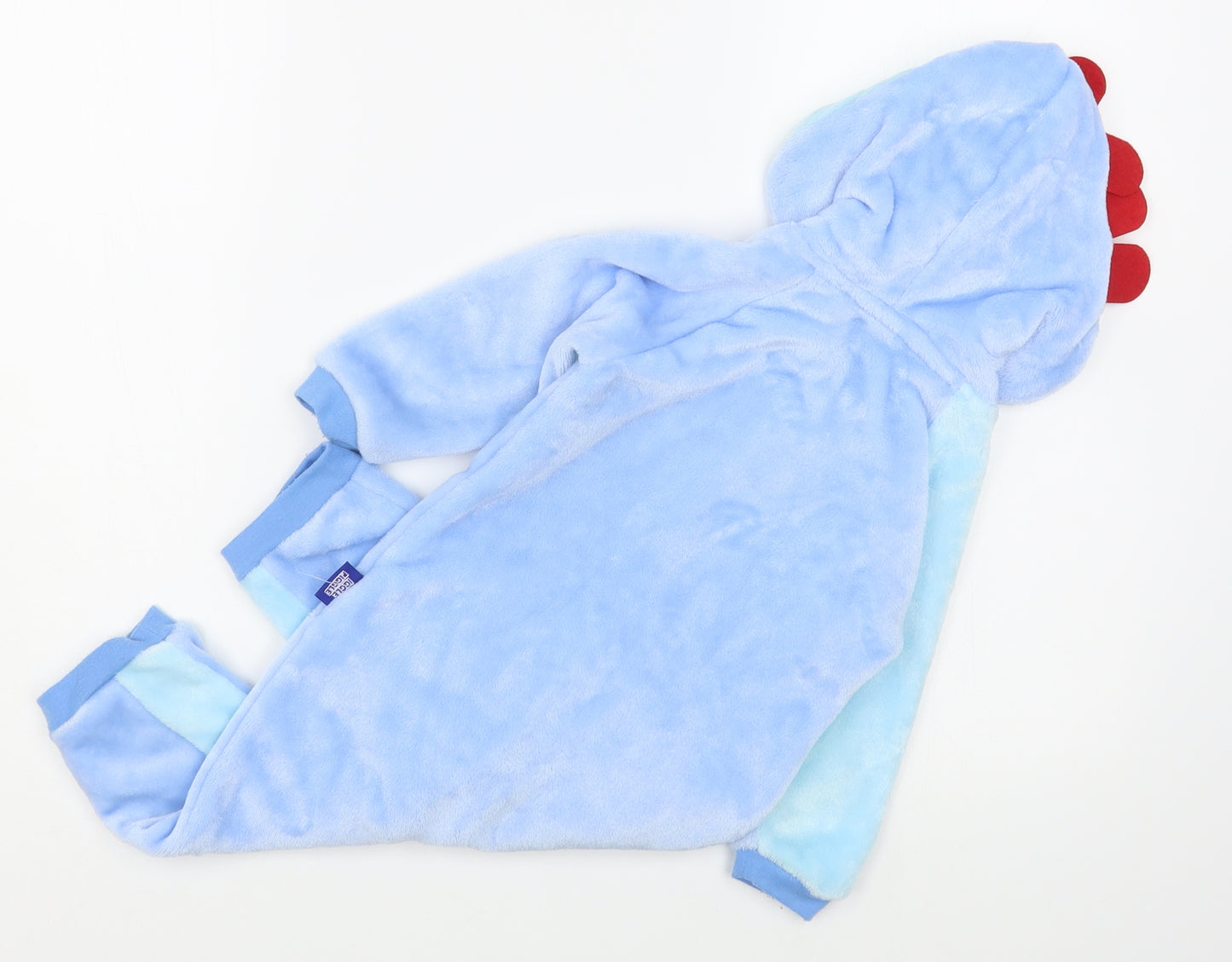In The Night Garden Baby Blue Solid Polyester  One Piece Size 12-18 Months  Zip - Iggle Piggle Onesie