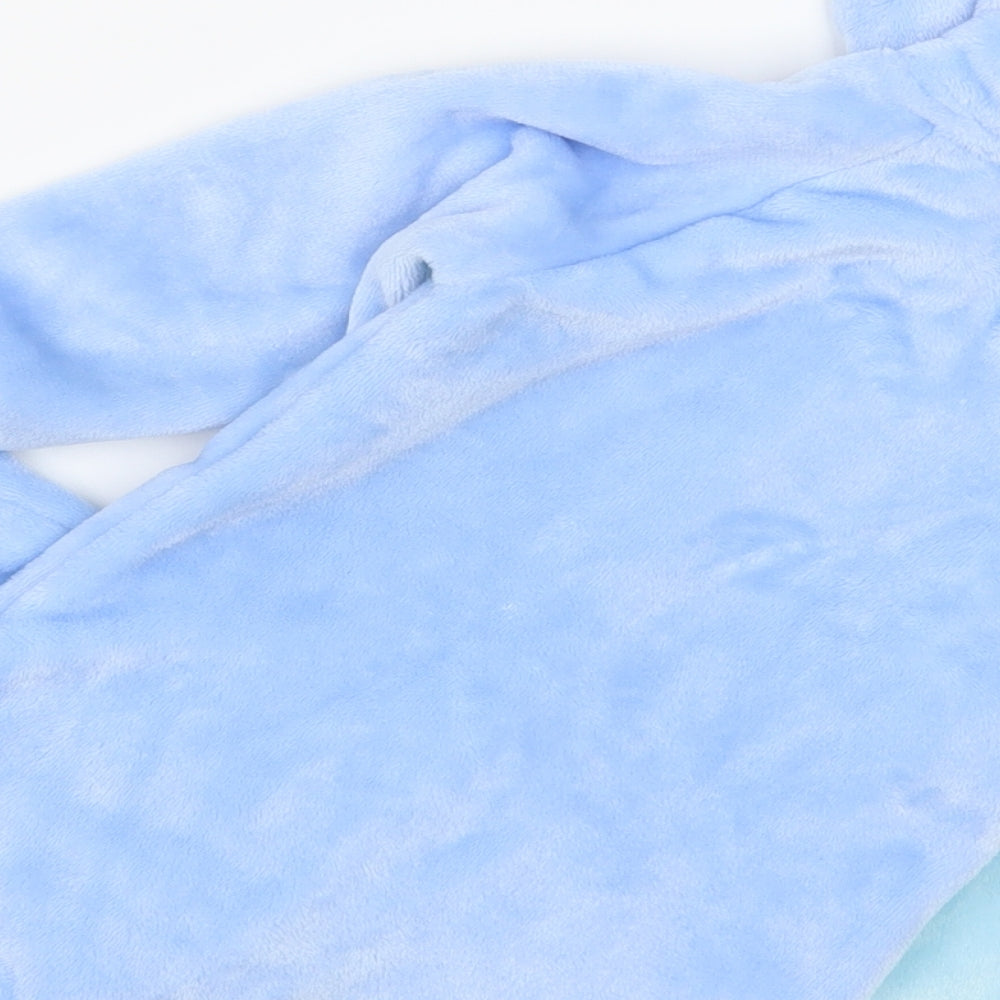 In The Night Garden Baby Blue Solid Polyester  One Piece Size 12-18 Months  Zip - Iggle Piggle Onesie