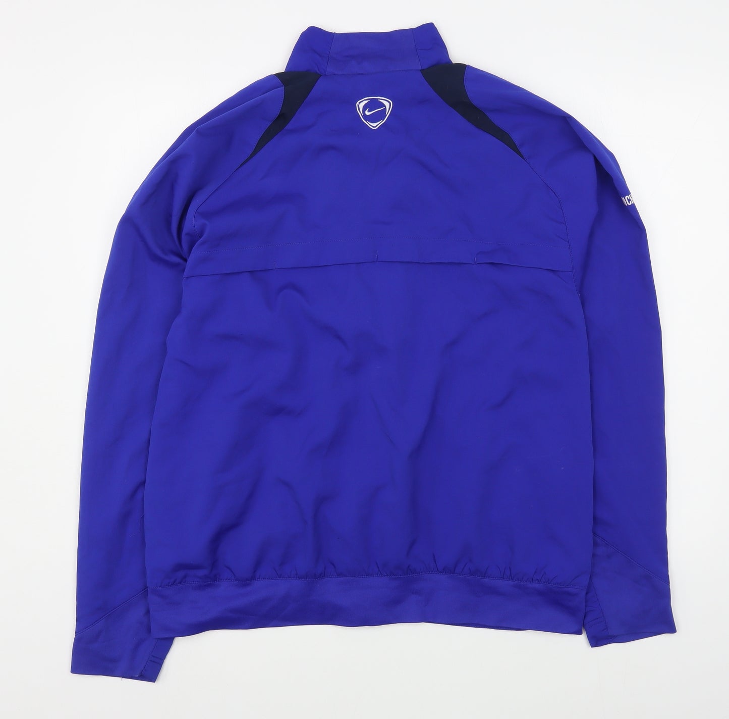 Nike Mens Blue   Jacket  Size M  Zip - Manchester United