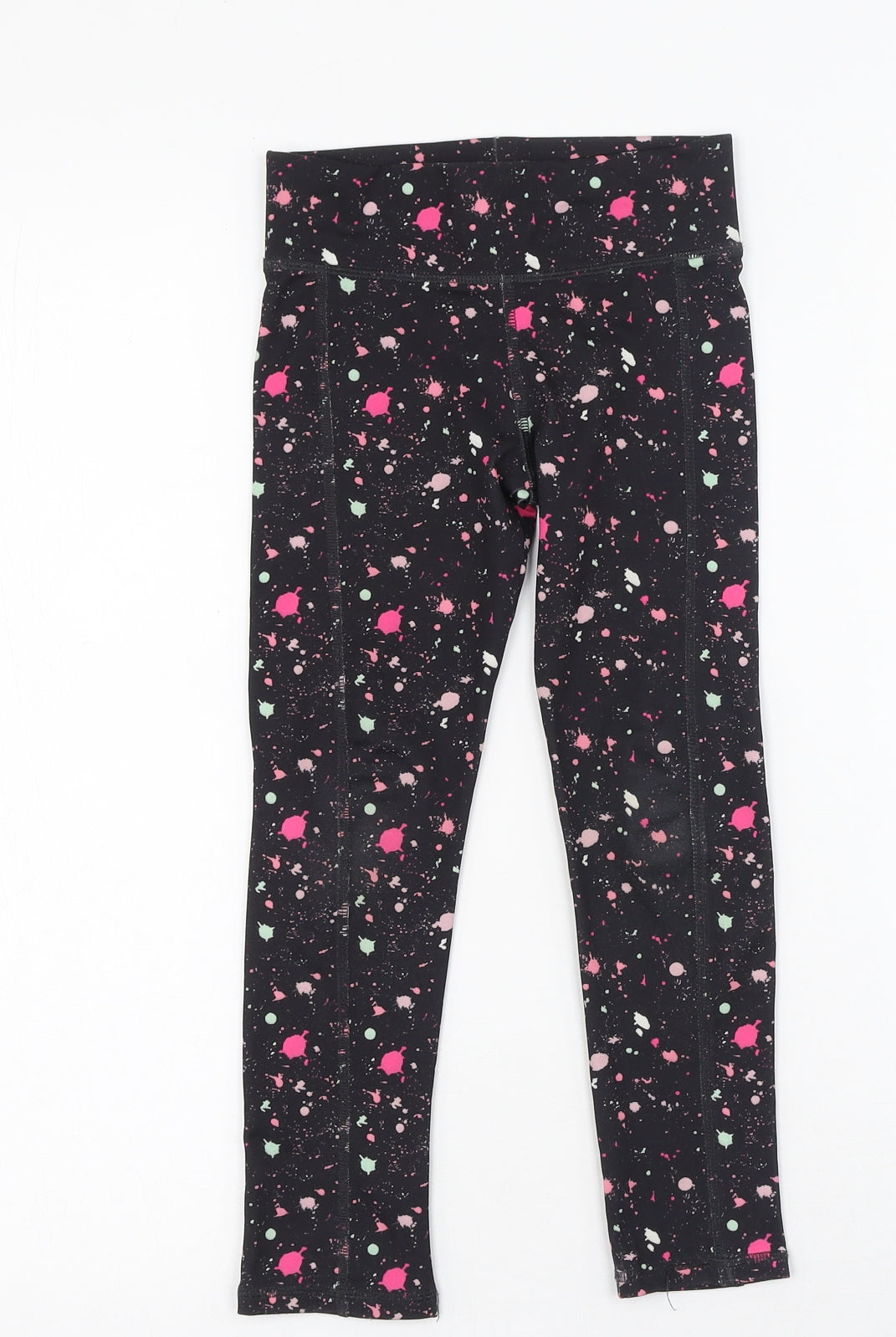F&F Girls Multicoloured  Polyester Jegging Trousers Size 5-6 Years  Regular