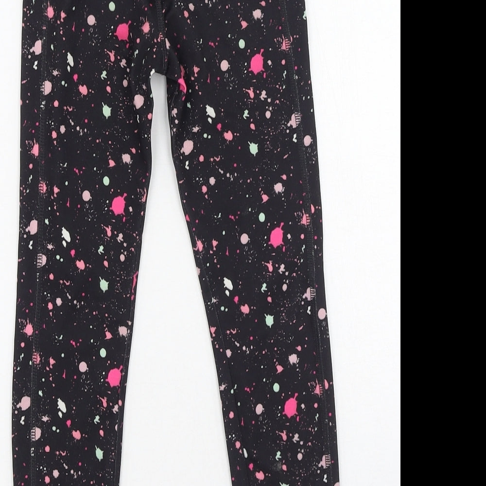 F&F Girls Multicoloured  Polyester Jegging Trousers Size 5-6 Years  Regular