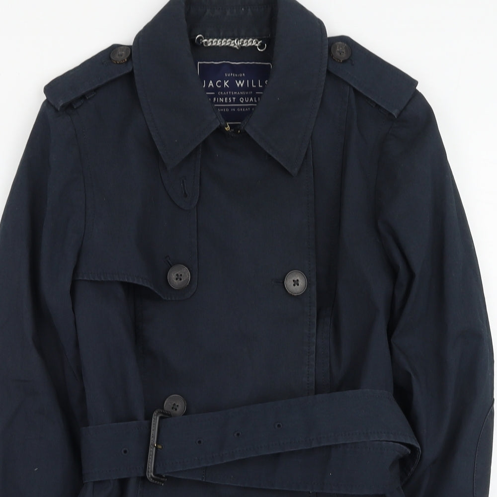Jack Wills Womens Blue   Jacket  Size 8
