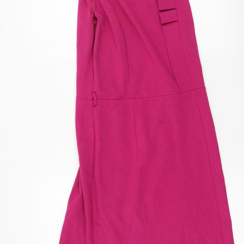 Gsuit Womens Pink  Viscose Bodycon  Size M  Round Neck