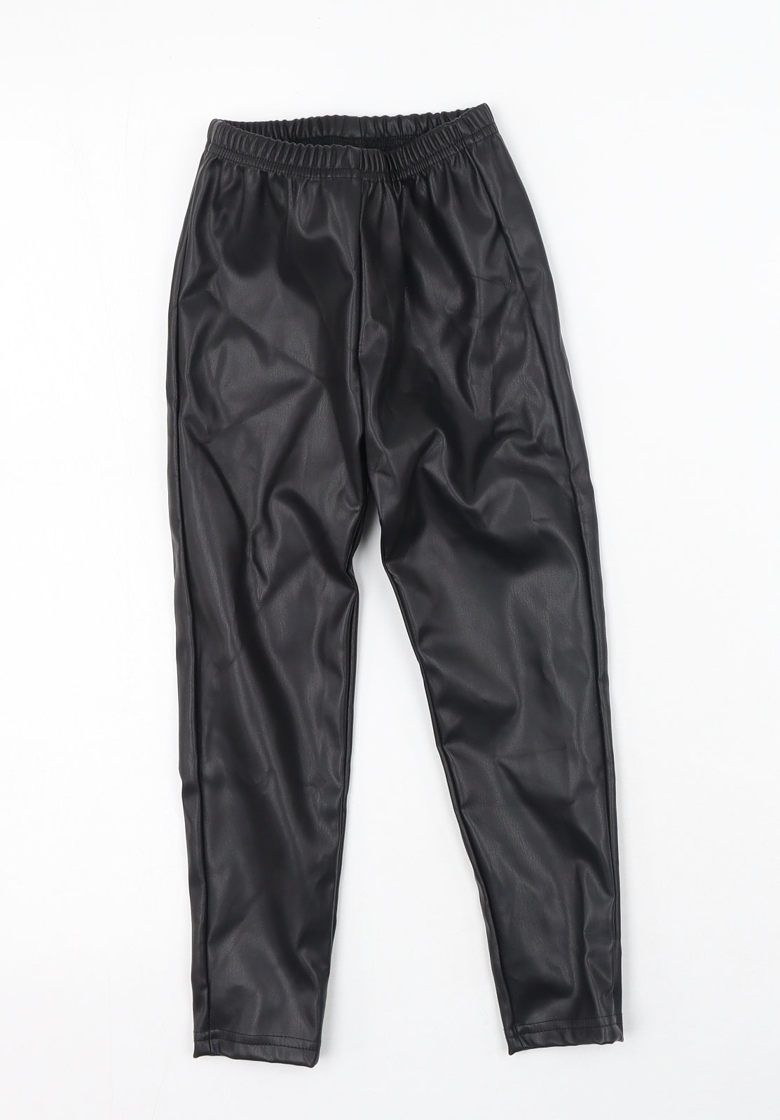 SheIn Girls Black  Polyester Jegging Trousers Size 4 Years  Regular