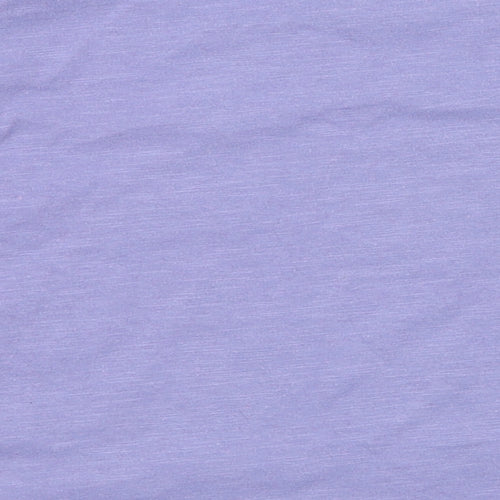 NEXT Girls Purple  Cotton Basic T-Shirt Size 4 Years Round Neck