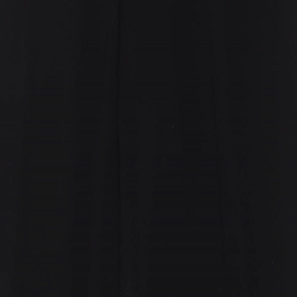 Gerry Weber Womens Black  Polyester Trousers  Size 14 L31 in Regular Button