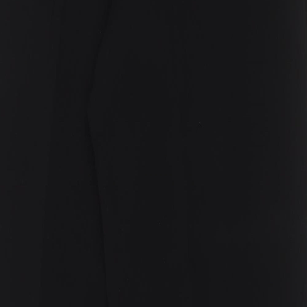 Gerry Weber Womens Black  Polyester Trousers  Size 14 L31 in Regular Button