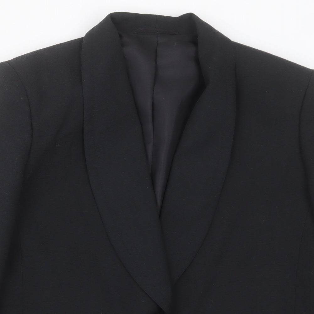 Alexon Womens Black   Jacket Blazer Size 10  Button