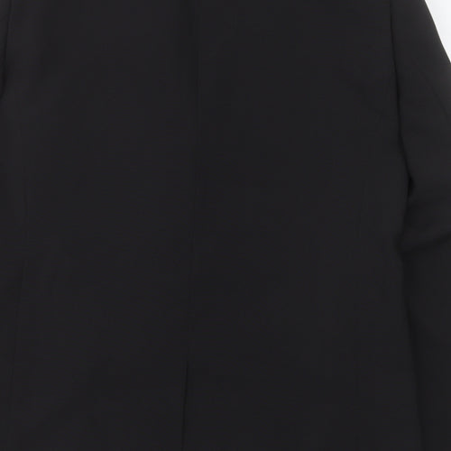 Taylor & Wright Mens Black  Polyester Jacket Suit Jacket Size 42
