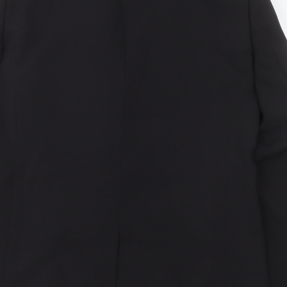 Taylor & Wright Mens Black  Polyester Jacket Suit Jacket Size 42