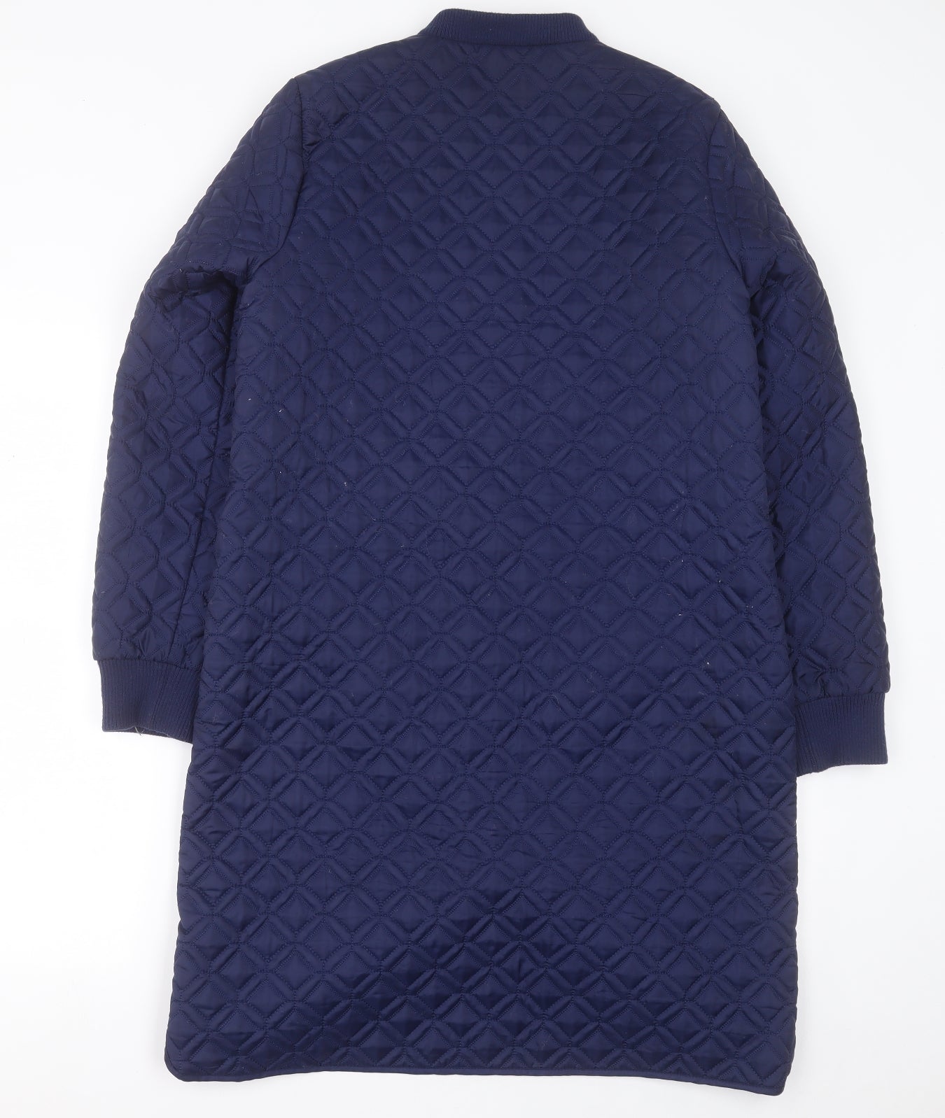 savida Womens Blue   Quilted Jacket Size S  Button