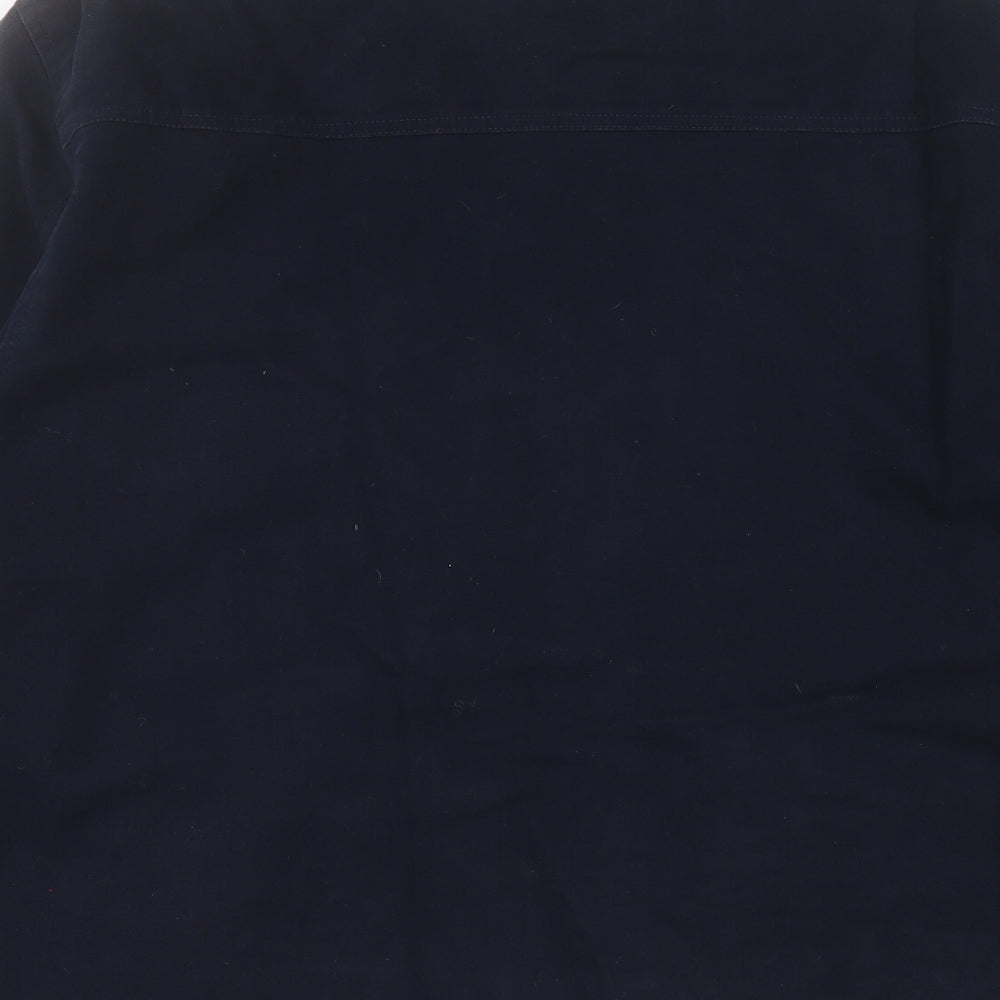 Blue Harbour Mens Blue   Jacket  Size L  Zip