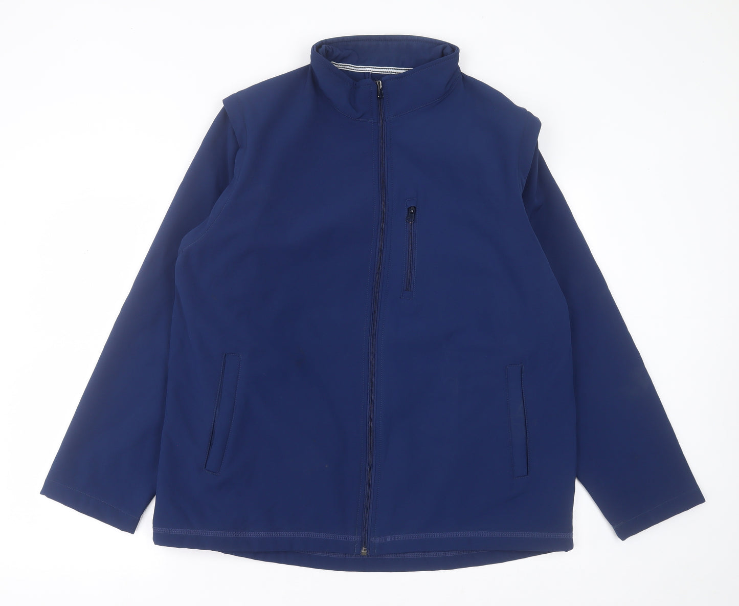 Old Salt Mens Blue   Jacket  Size L  Zip