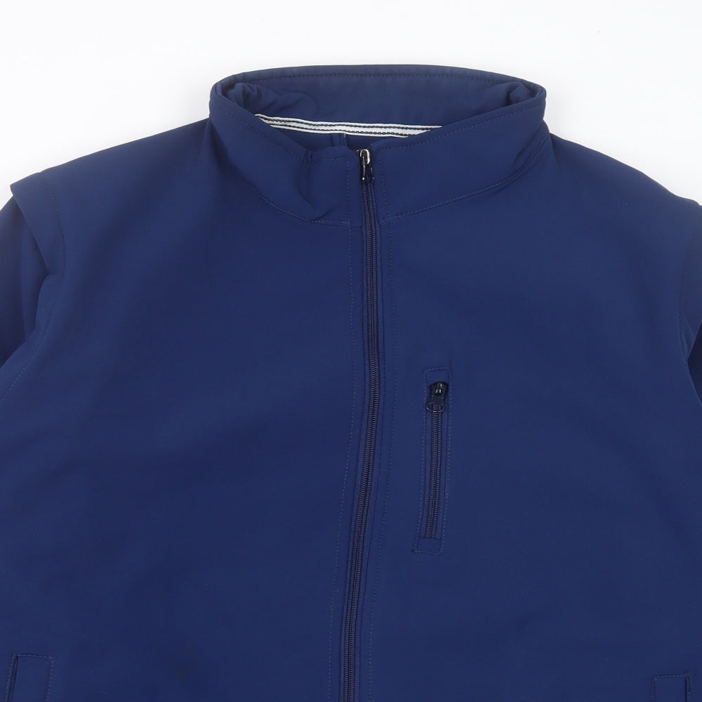 Old Salt Mens Blue   Jacket  Size L  Zip