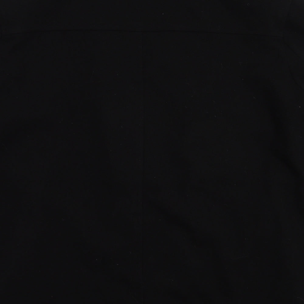 Blakes Mens Black   Pea Coat Coat Size XL  Button