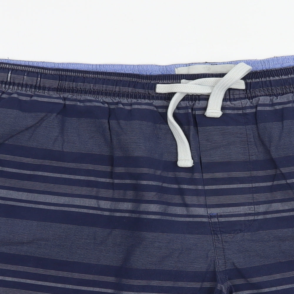 Matalan Mens  Striped Cotton Bermuda Shorts Size 36 in L8 in Regular Drawstring