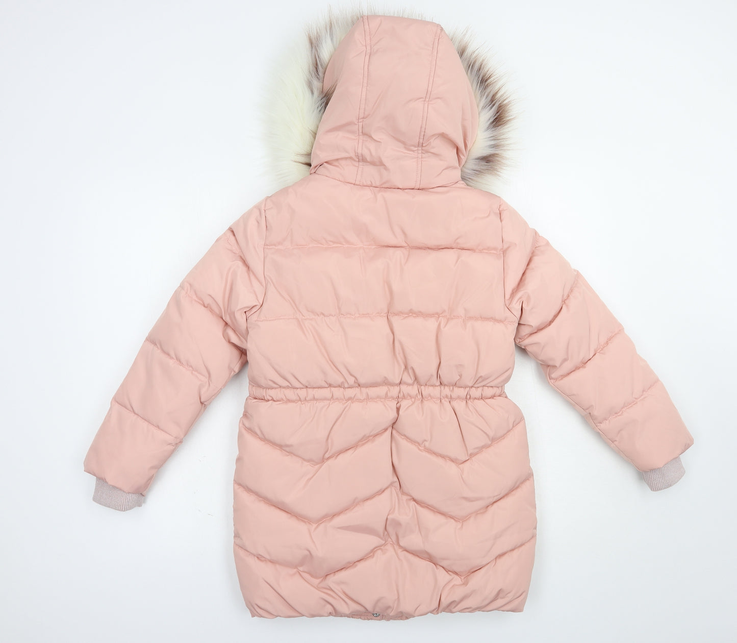 NEXT Girls Pink   Puffer Jacket Jacket Size 9 Years  Zip
