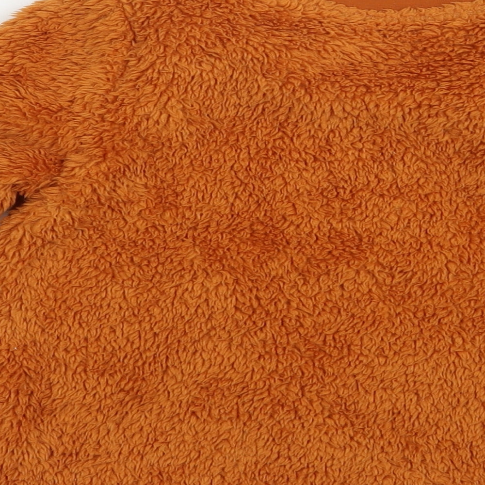 George Girls Brown  Polyester Pullover Sweatshirt Size 5-6 Years  Pullover - Cute Fox