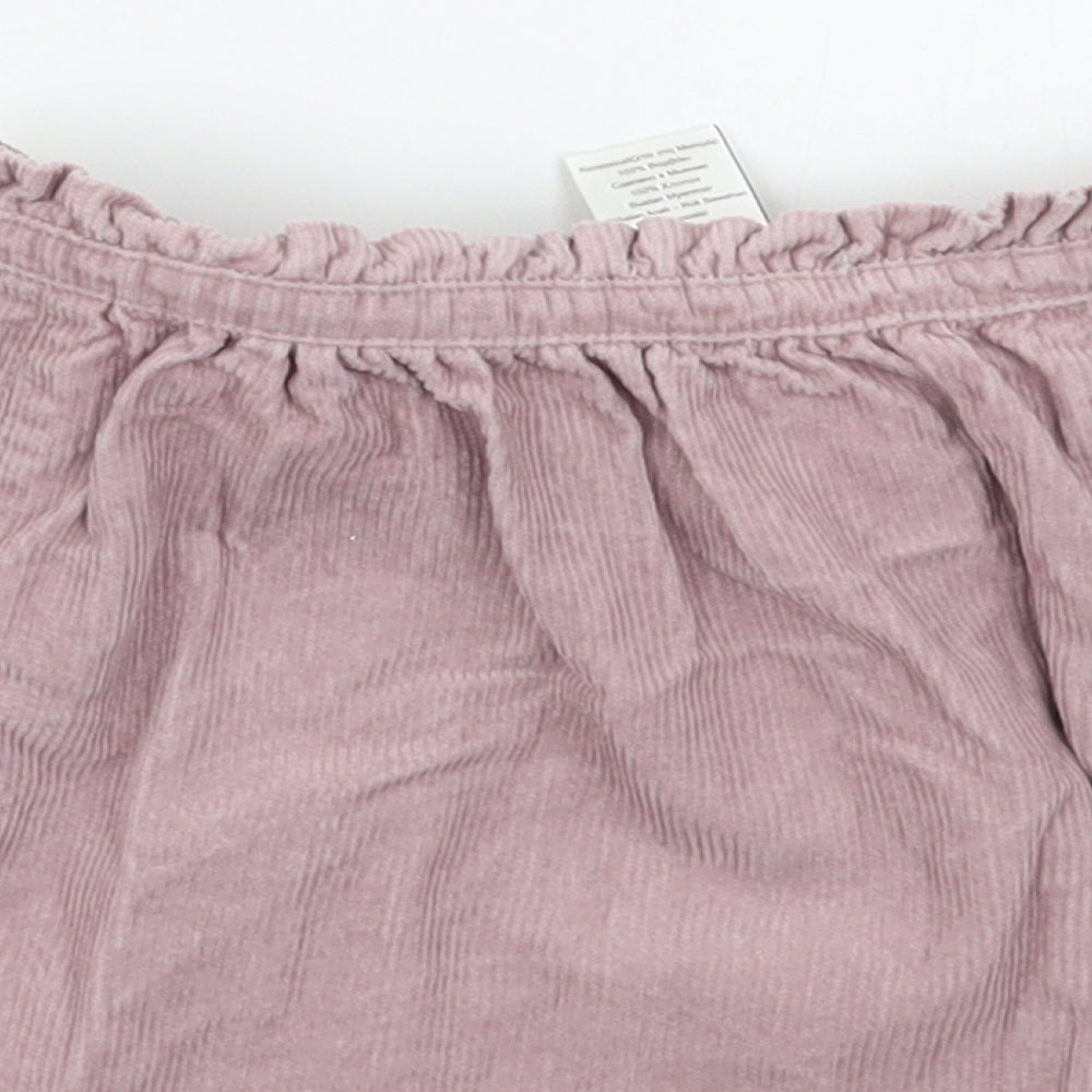 NEXT Girls Pink  Cotton Skater Skirt Size 4-5 Years  Regular