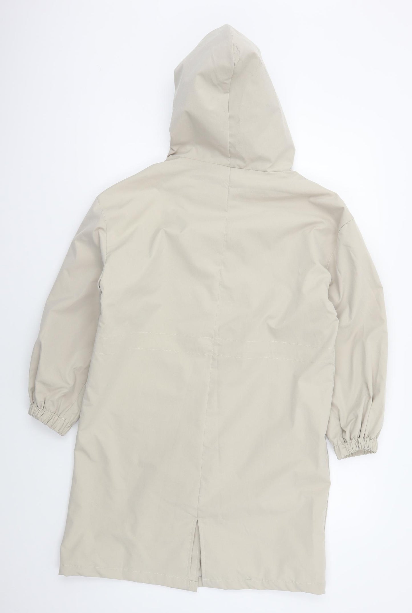 Paris Design Womens Grey   Overcoat Coat Size M  Button