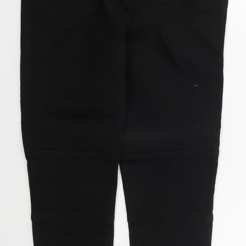 Reiss Womens Black  Cotton Skinny Jeans Size 29 in L26 in Regular Button