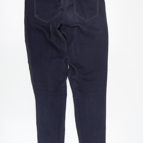 TU Mens Blue  Viscose Skinny Jeans Size 16 L30 in Regular Zip