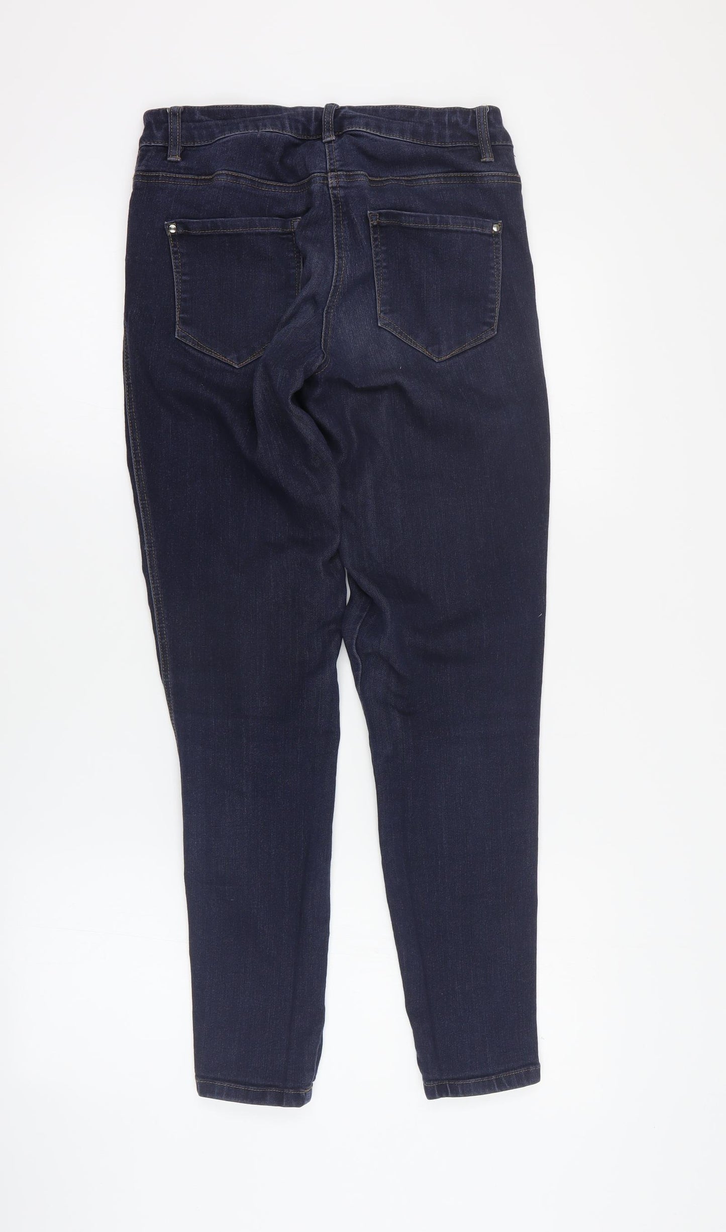 TU Mens Blue  Viscose Skinny Jeans Size 16 L30 in Regular Zip