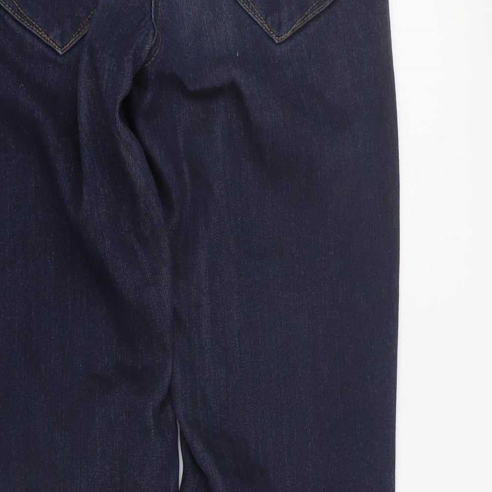TU Mens Blue  Viscose Skinny Jeans Size 16 L30 in Regular Zip