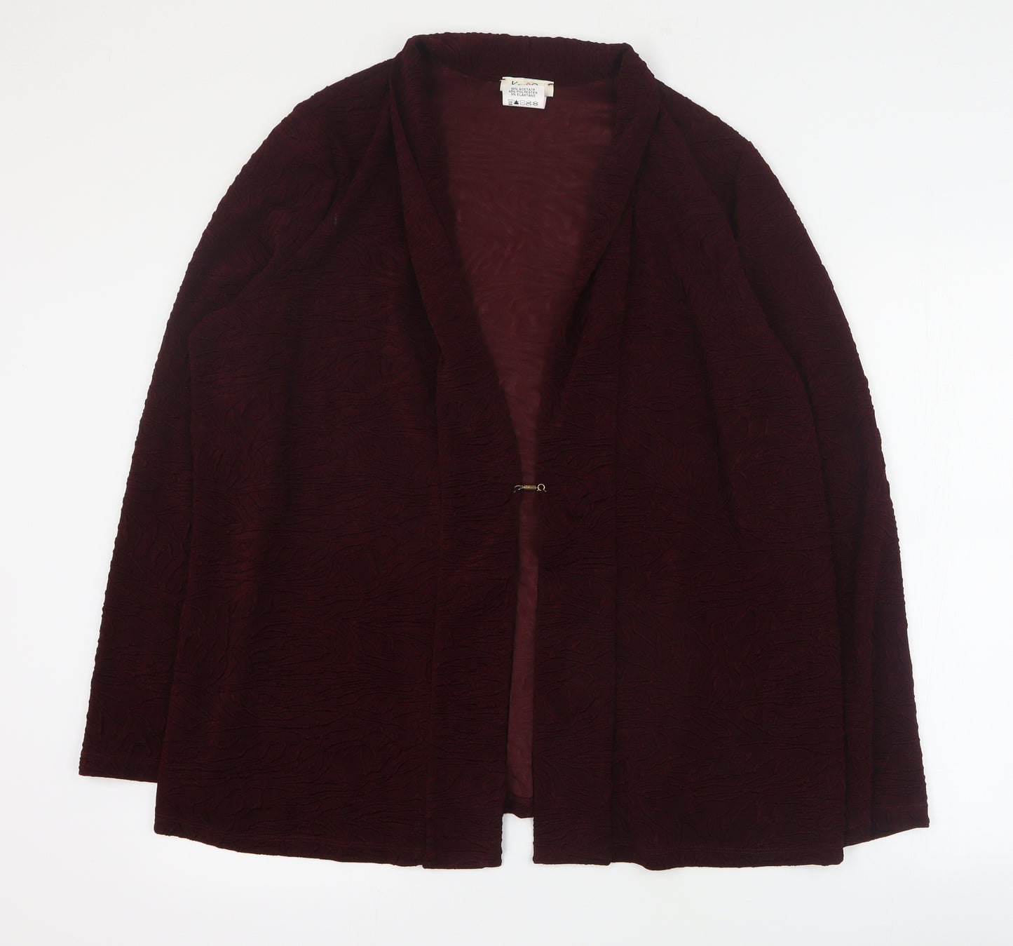 Kim & Co Womens Red   Jacket Blazer Size 3XL  Magnetic