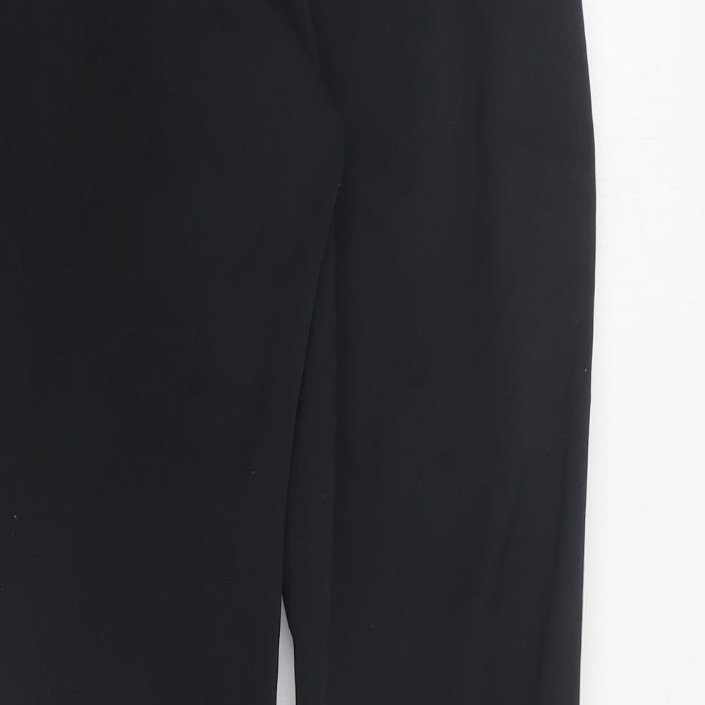 Nike Boys Black  Polyester Jogger Trousers Size 10-11 Years  Regular Drawstring